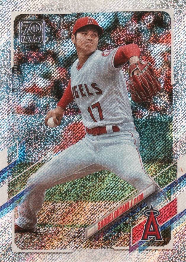 2021 Topps Complete Set Shohei Ohtani #150 Baseball Card