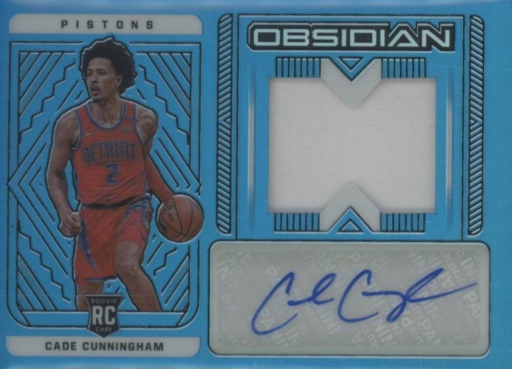 2021 Panini Obsidian Cade Cunningham #207 Basketball Card