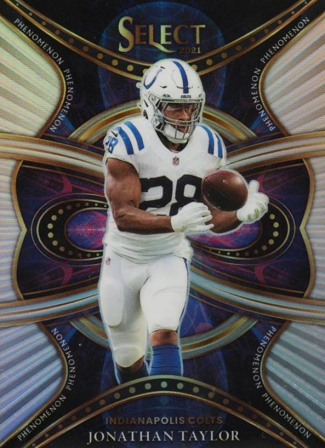 2021 Panini Select Phenomenon Jonathan Taylor #PHE12 Football Card