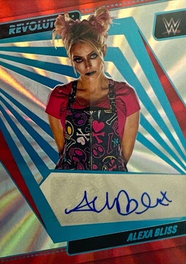 2022 Panini Revolution WWE Autographs Alexa Bliss #AGABS Other Sports Card