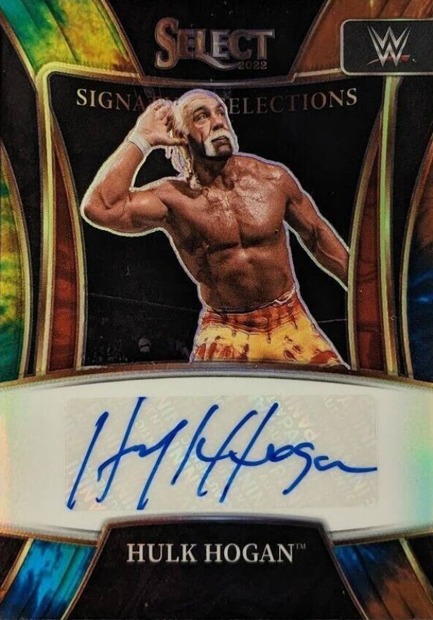 2022 Panini Select WWE Signature Selections Hulk Hogan #SNHHG Other Sports Card