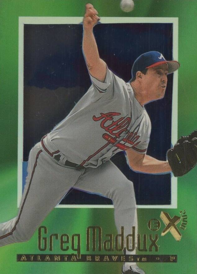 1997 Skybox E-X2000 Greg Maddux #57 Baseball Card