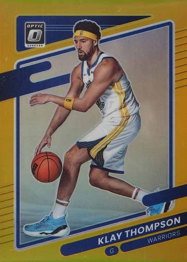 2021 Panini Donruss Optic Klay Thompson #124 Basketball Card