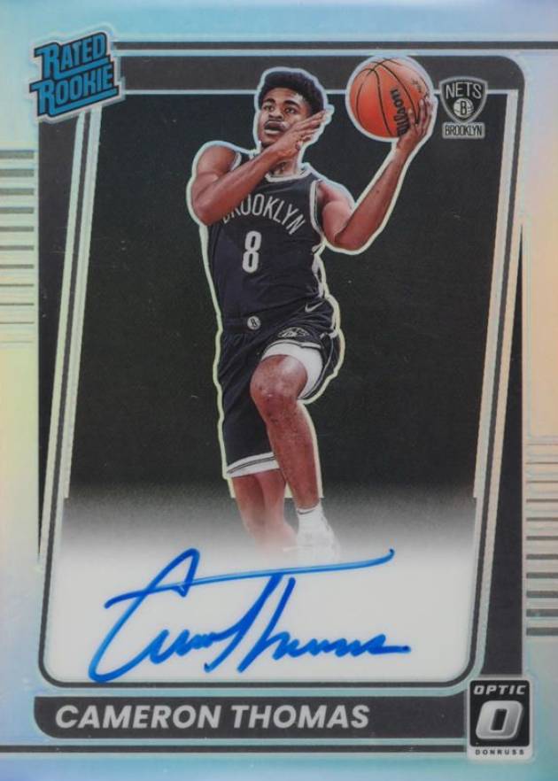 2021 Panini Donruss Optic Cameron Thomas #153 Basketball Card