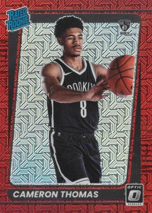 2021 Panini Donruss Optic Cameron Thomas #153 Basketball Card