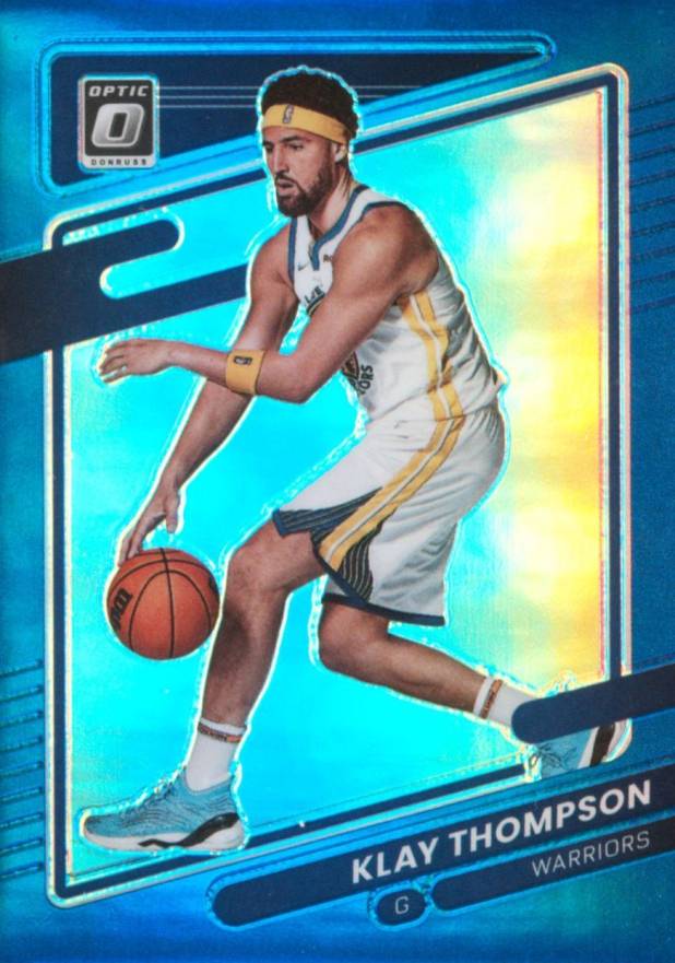 2021 Panini Donruss Optic Klay Thompson #124 Basketball Card