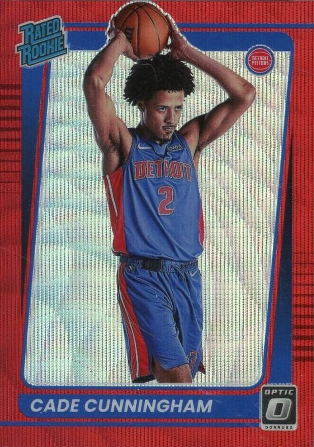 2021 Panini Donruss Optic Cade Cunningham #161 Basketball Card