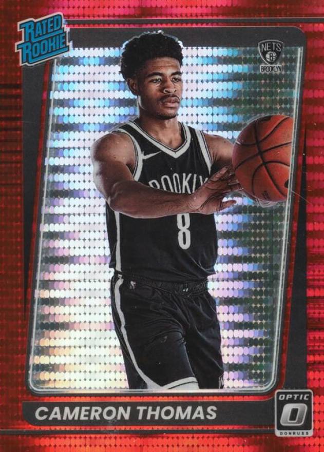 2021 Panini Donruss Optic Cameron Thomas #153 Basketball Card