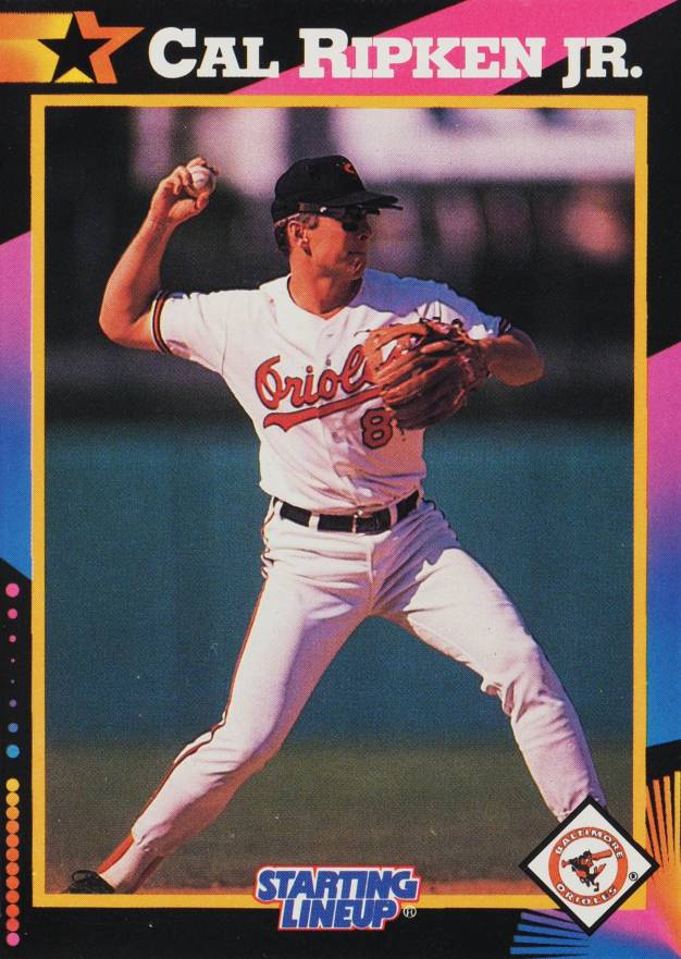 1992 Kenner Starting Lineup Cal Ripken Jr. # Baseball Card