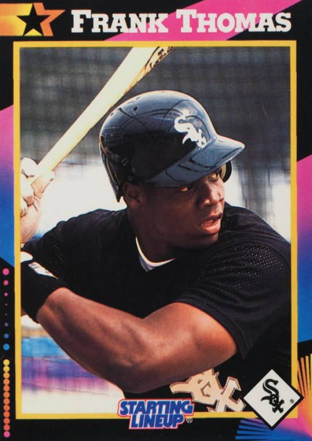 1992 Kenner Starting Lineup Frank Thomas # Baseball Card