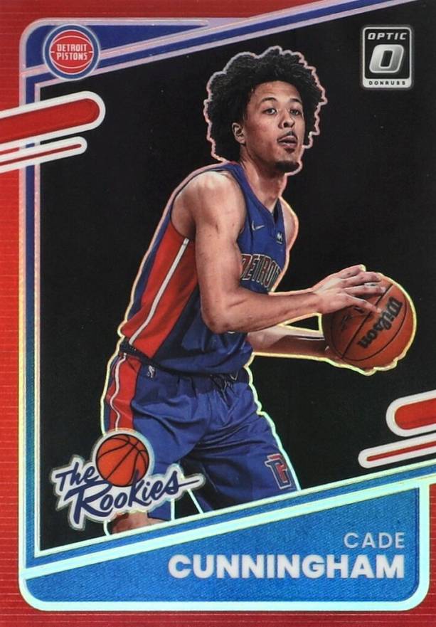 2021 Panini Donruss Optic the Rookies Cade Cunningham #1 Basketball Card