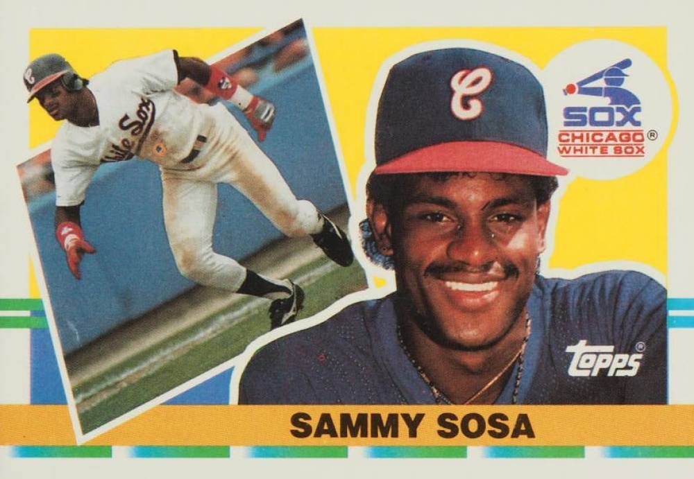 1990 Topps Big Baseball Sammy Sosa #286 Baseball Card