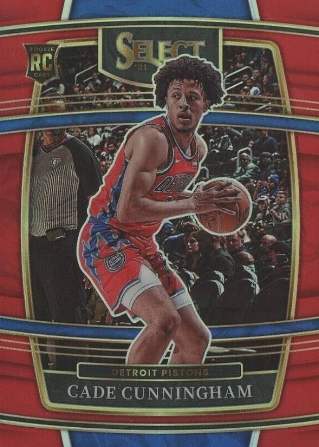 2021 Panini Select Cade Cunningham #11 Basketball Card