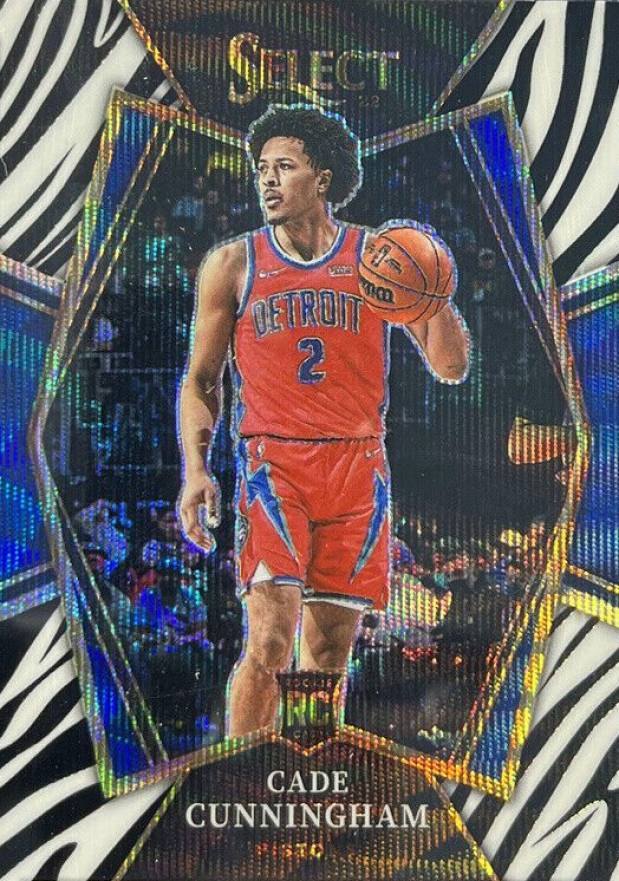 2021 Panini Select Cade Cunningham #116 Basketball Card