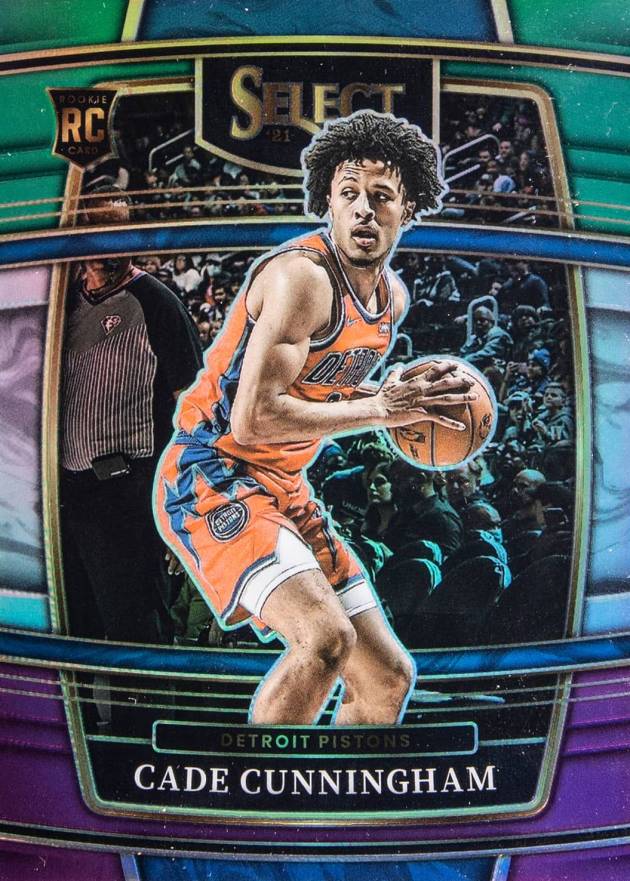 2021 Panini Select Cade Cunningham #11 Basketball Card