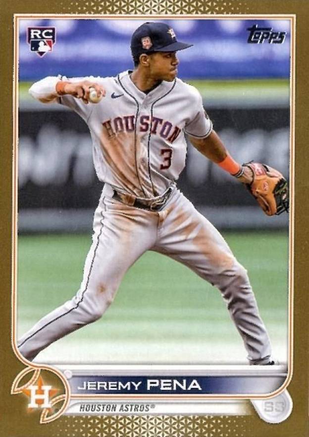 2022 Topps Update Jeremy Pena #US253 Baseball Card