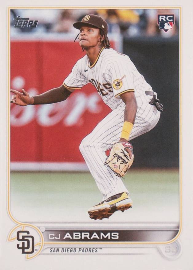 2022 Topps Update CJ Abrams #US34 Baseball Card