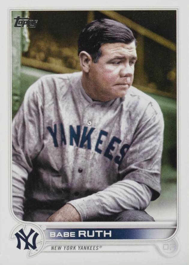 2022 Topps Update Babe Ruth #US3 Baseball Card