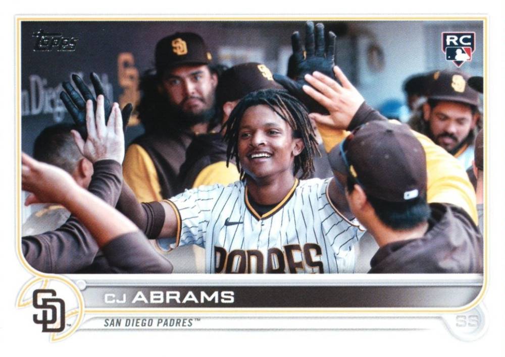 2022 Topps Update CJ Abrams #US34 Baseball Card