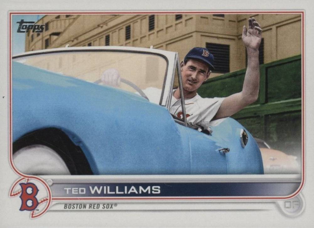 2022 Topps Update Ted Williams #US44 Baseball Card