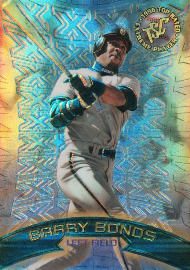 1996 Stadium Club Extreme Winners Barry Bonds #EW7 Baseball Card