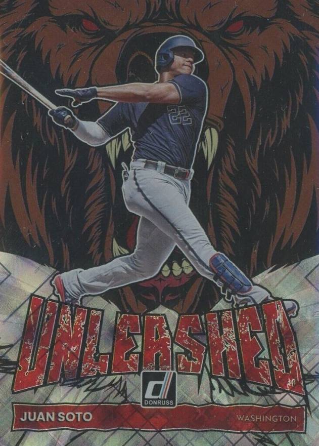 2022 Panini Donruss Unleashed Juan Soto #UL8 Baseball Card