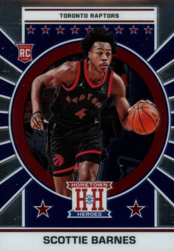 2021 Panini Chronicles Scottie Barnes #657 Basketball Card