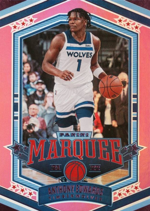 2021 Panini Chronicles Anthony Edwards #355 Basketball Card