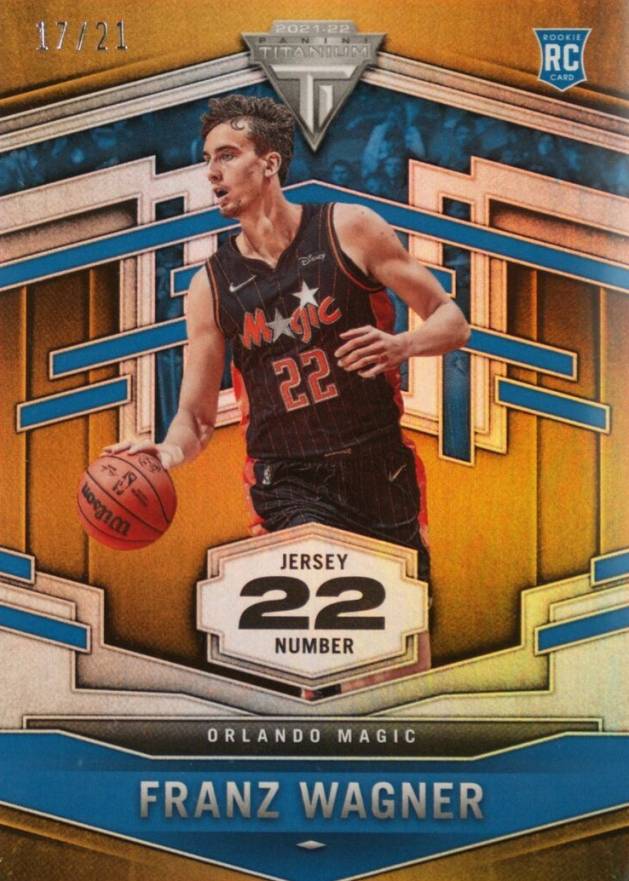 2021 Panini Chronicles Franz Wagner #543 Basketball Card