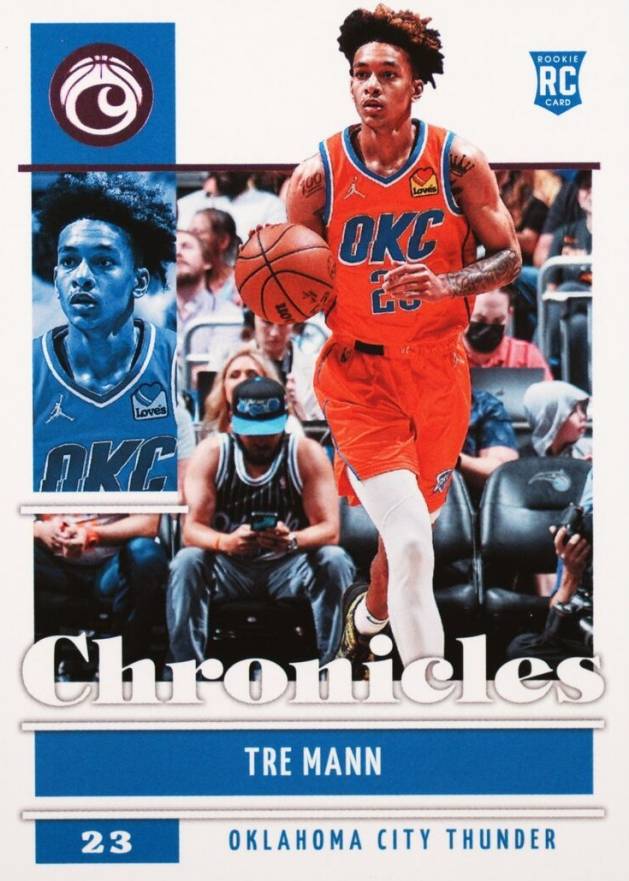 2021 Panini Chronicles Tre Mann #31 Basketball Card