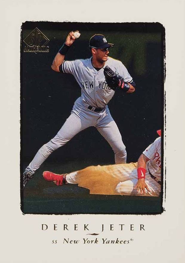 1998 SP Authentic Derek Jeter #145 Baseball Card