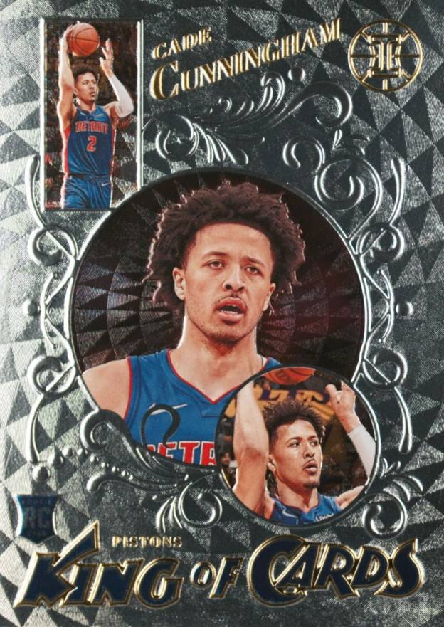 2021 Panini Illusions King of Cards Cade Cunningham #30 Basketball Card