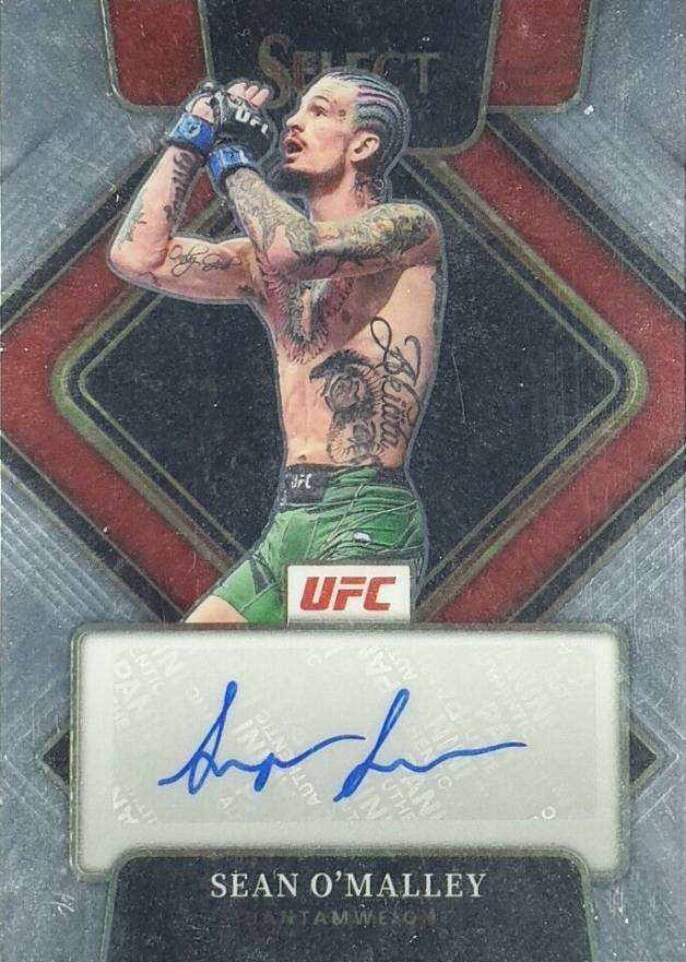 2022 Panini Select UFC Signatures Sean O'Malley #SG-SOM Other Sports Card