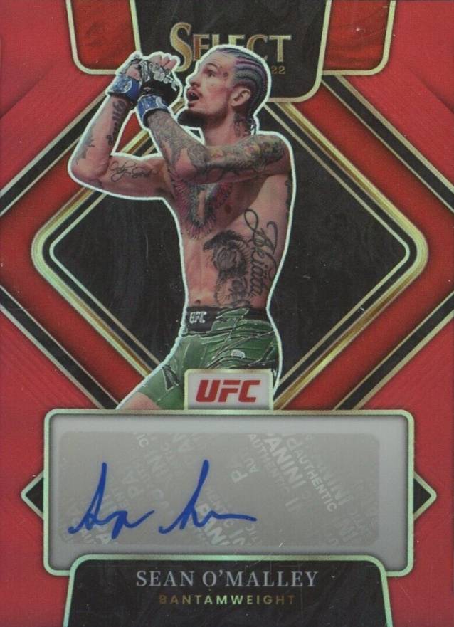 2022 Panini Select UFC Signatures Sean O'Malley #SG-SOM Other Sports Card