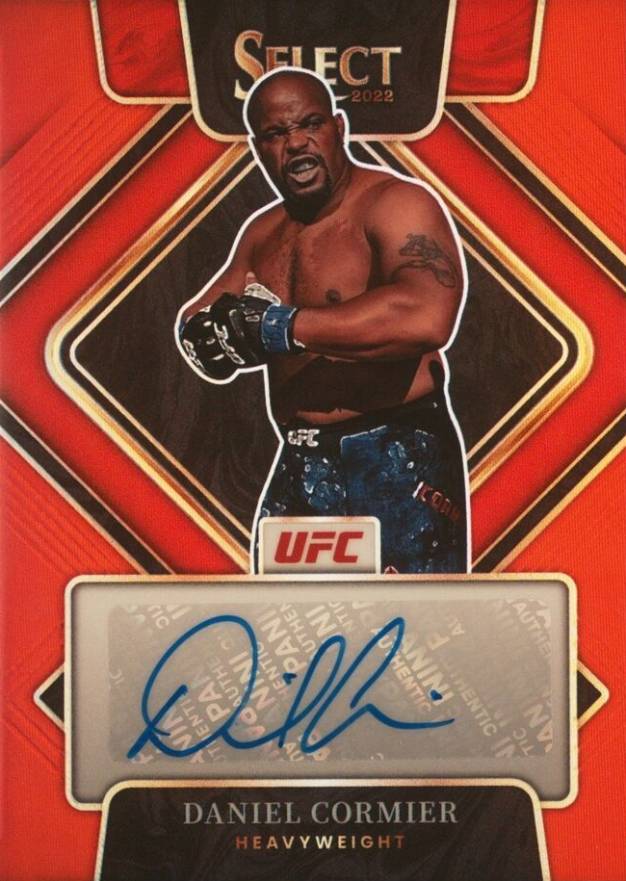 2022 Panini Select UFC Signatures Daniel Cormier #SG-DCM Other Sports Card