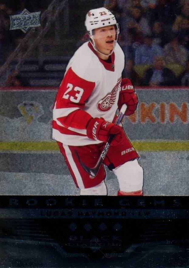 2021 Upper Deck Extended Series Black Diamond 2005-06 Retro Lucas Raymond #BD46 Hockey Card