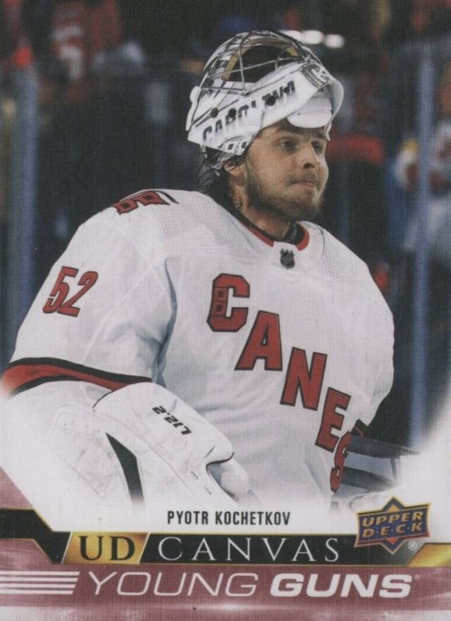 2022 Upper Deck Canvas Pyotr Kochetkov #C92 Hockey Card