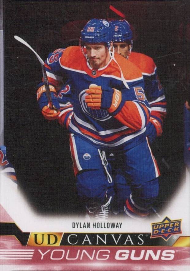 2022 Upper Deck Canvas Dylan Holloway #C219 Hockey Card