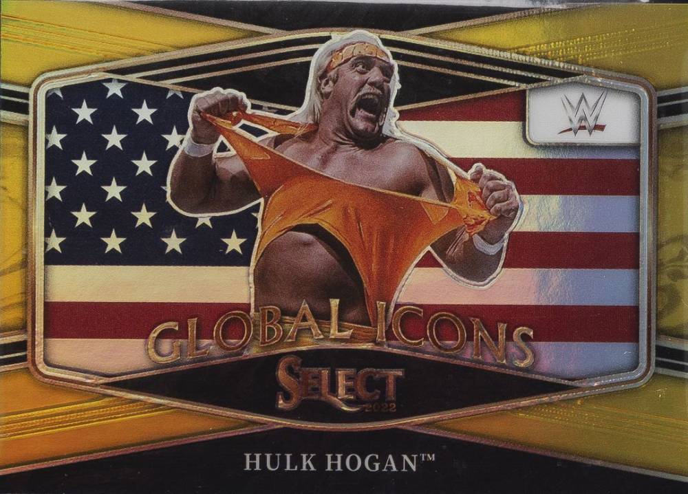 2022 Panini Select WWE Global Icons Hulk Hogan #20 Other Sports Card