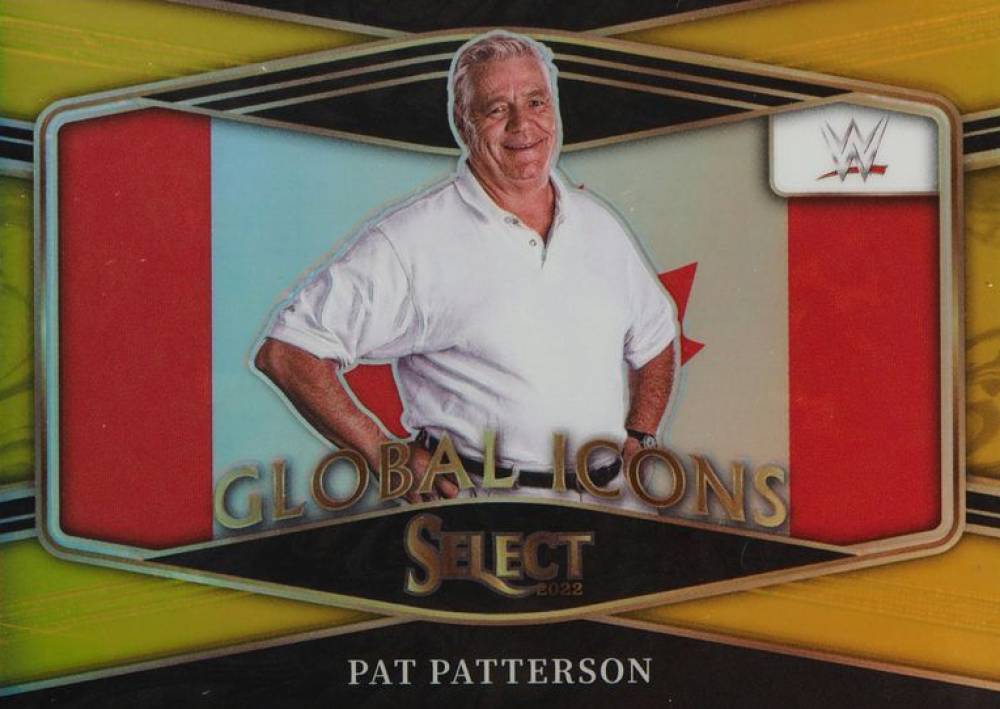 2022 Panini Select WWE Global Icons Pat Patterson #9 Other Sports Card