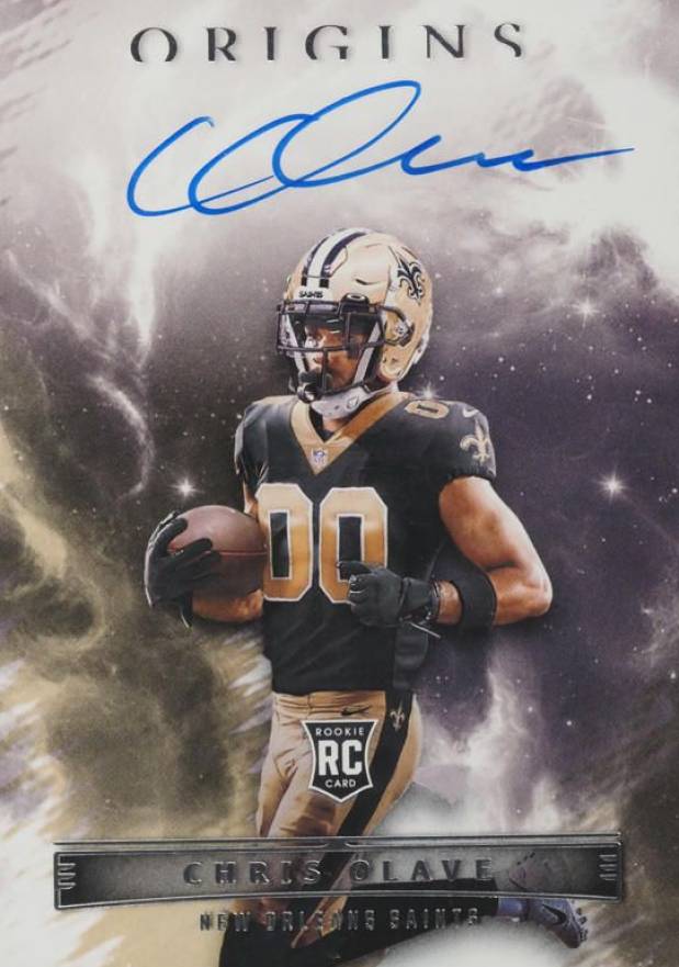 2022 Panini Origins Rookie Autographs Chris Olave #RAUCOL Football Card