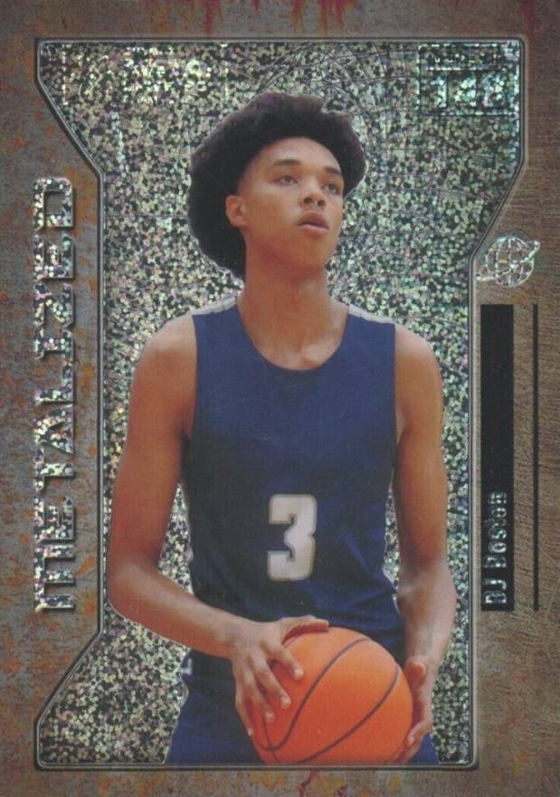 2021 Skybox Metal Universe Champions BJ Boston #148 Basketball Card