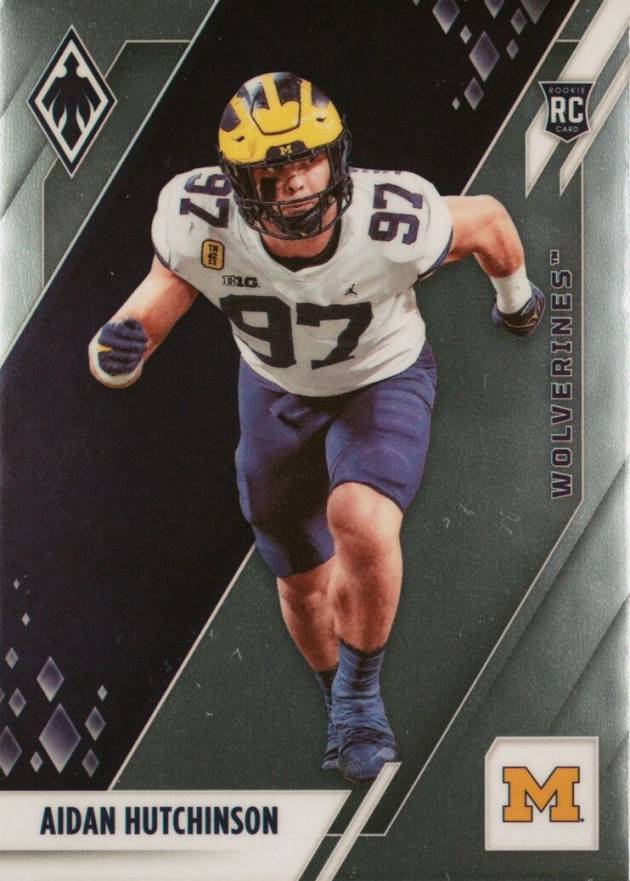 2022 Panini Chronicles Draft Picks Phoenix Aidan Hutchinson #16 Football Card