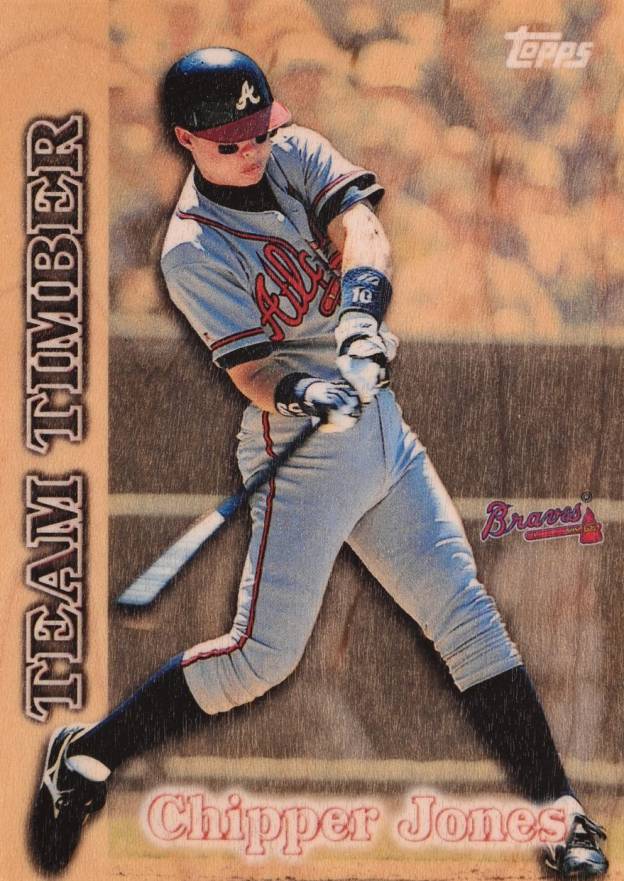 1997 Topps Team Timber Chipper Jones #TT15 Baseball Card