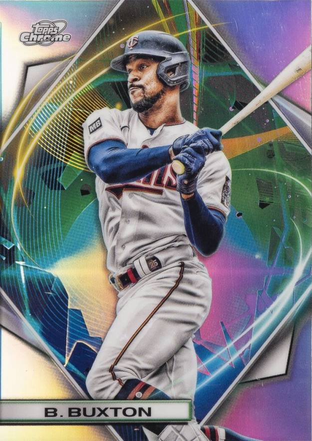 2022 Topps Cosmic Chrome Byron Buxton #104 Baseball Card