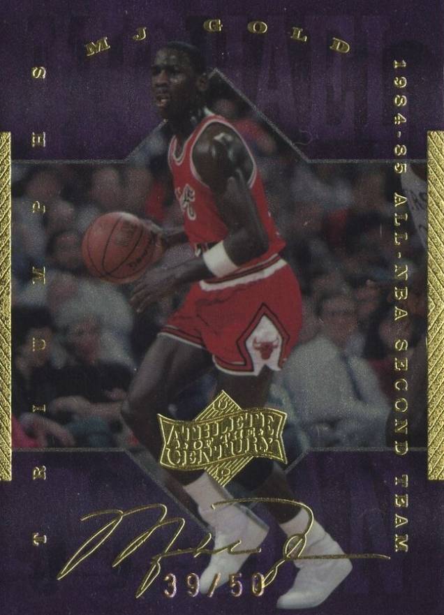 1999 Upper Deck MJ Athlete of the Century Michael Jordan #21 Basketball Card