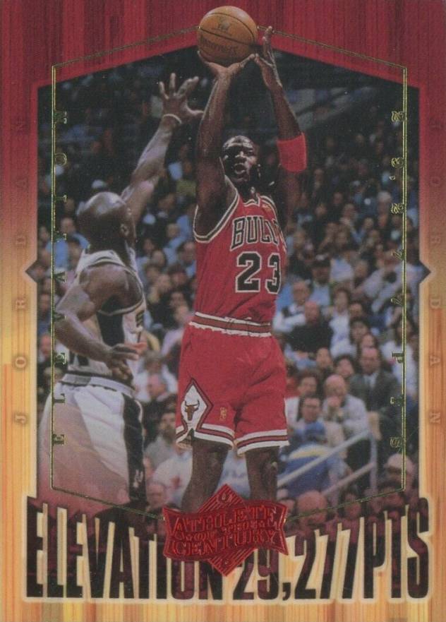 1999 Upper Deck MJ Athlete of the Century Michael Jordan #14 Basketball Card