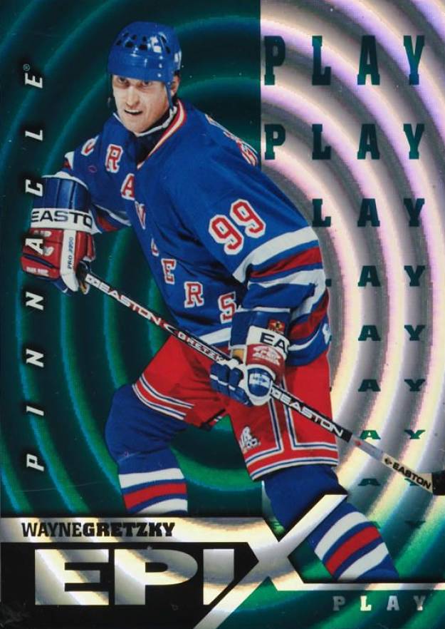 1997 Pinnacle Epix Play Wayne Gretzky #E1 Hockey Card