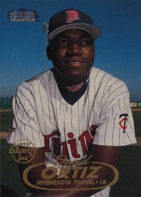1998 Fleer Tradition David Ortiz #285 Baseball Card