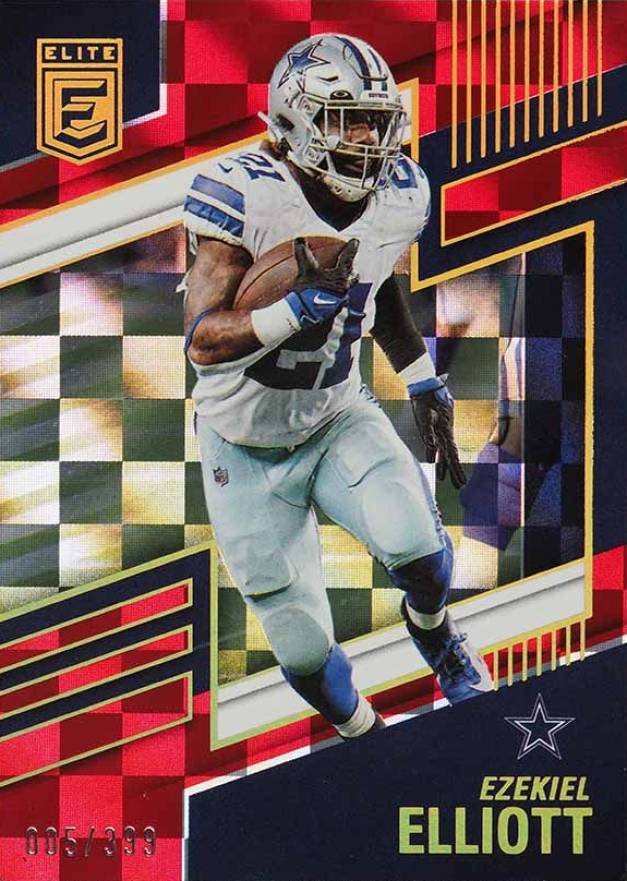 2022 Panini Donruss Elite Ezekiel Elliott #59 Football Card